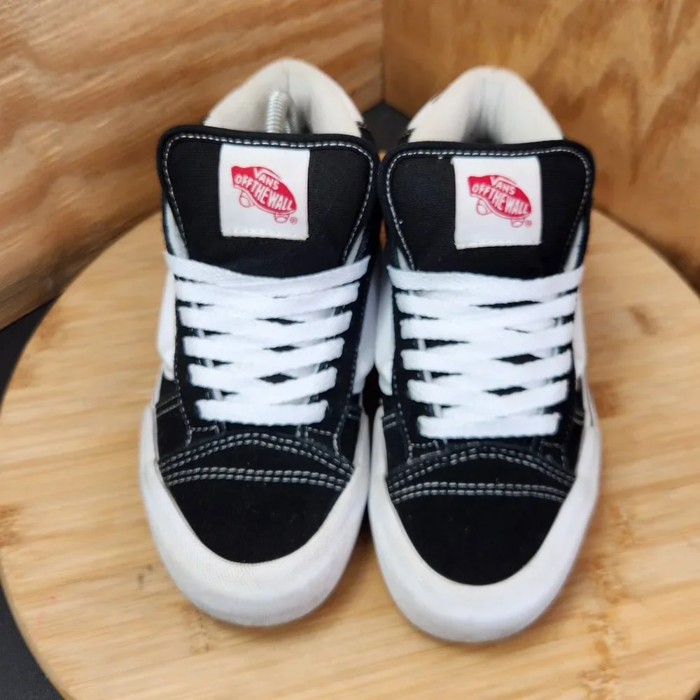 Vans Knu Mid Womens Black Sneakers Size 5.5 - Picture 3 of 9